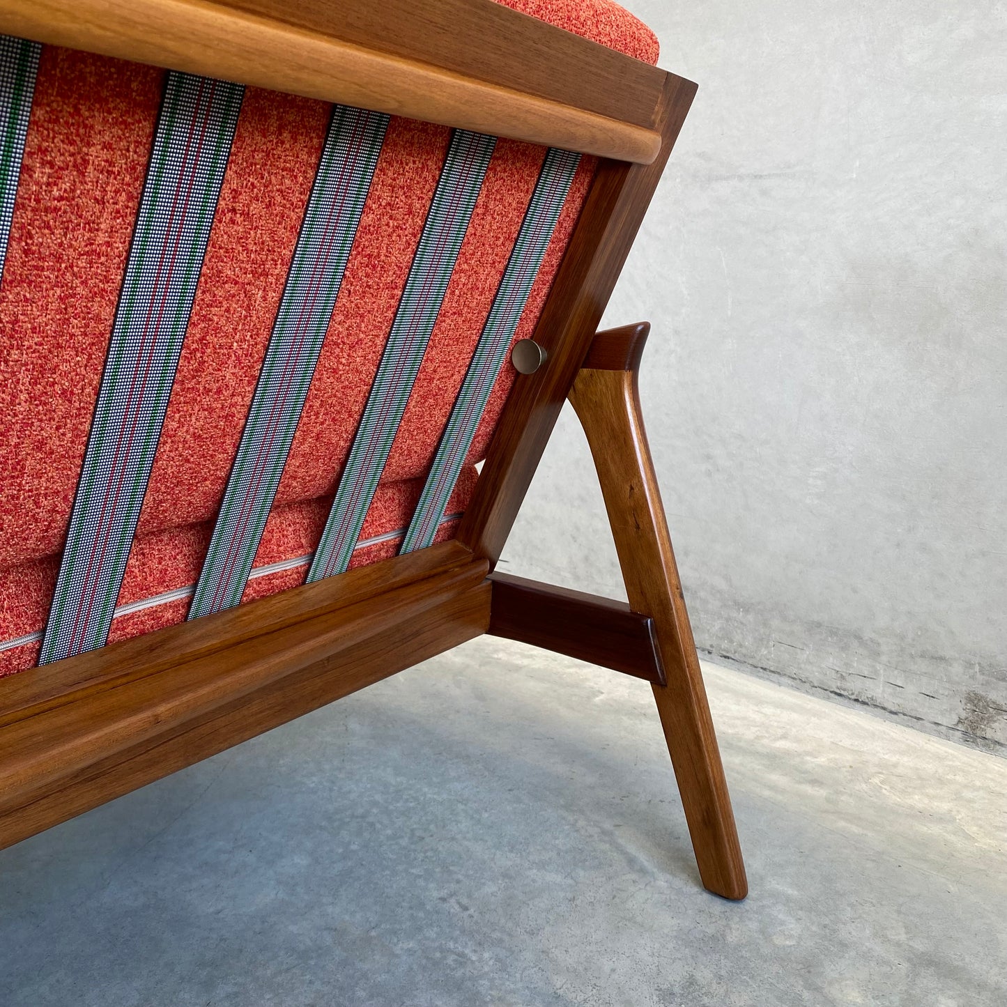 Danish Deluxe ‘Inga’ Mid-Century Sofa/Daybed