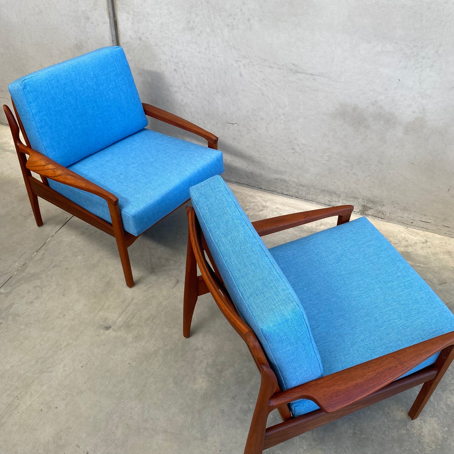 Fler Narvik Midcentury Lowback Armchairs