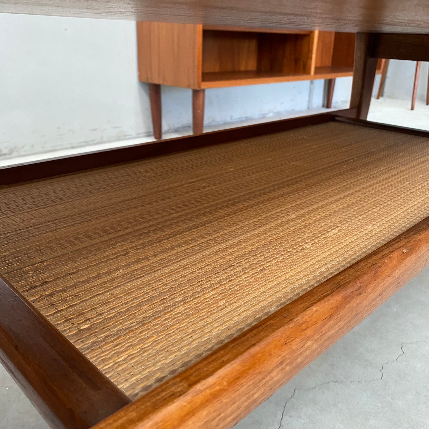 Burgess Midcentury Lip Edge Coffee Table