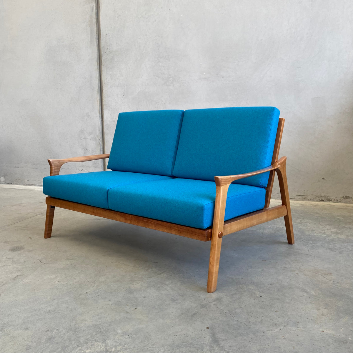 Danish Deluxe Inga Two Seater Sofa