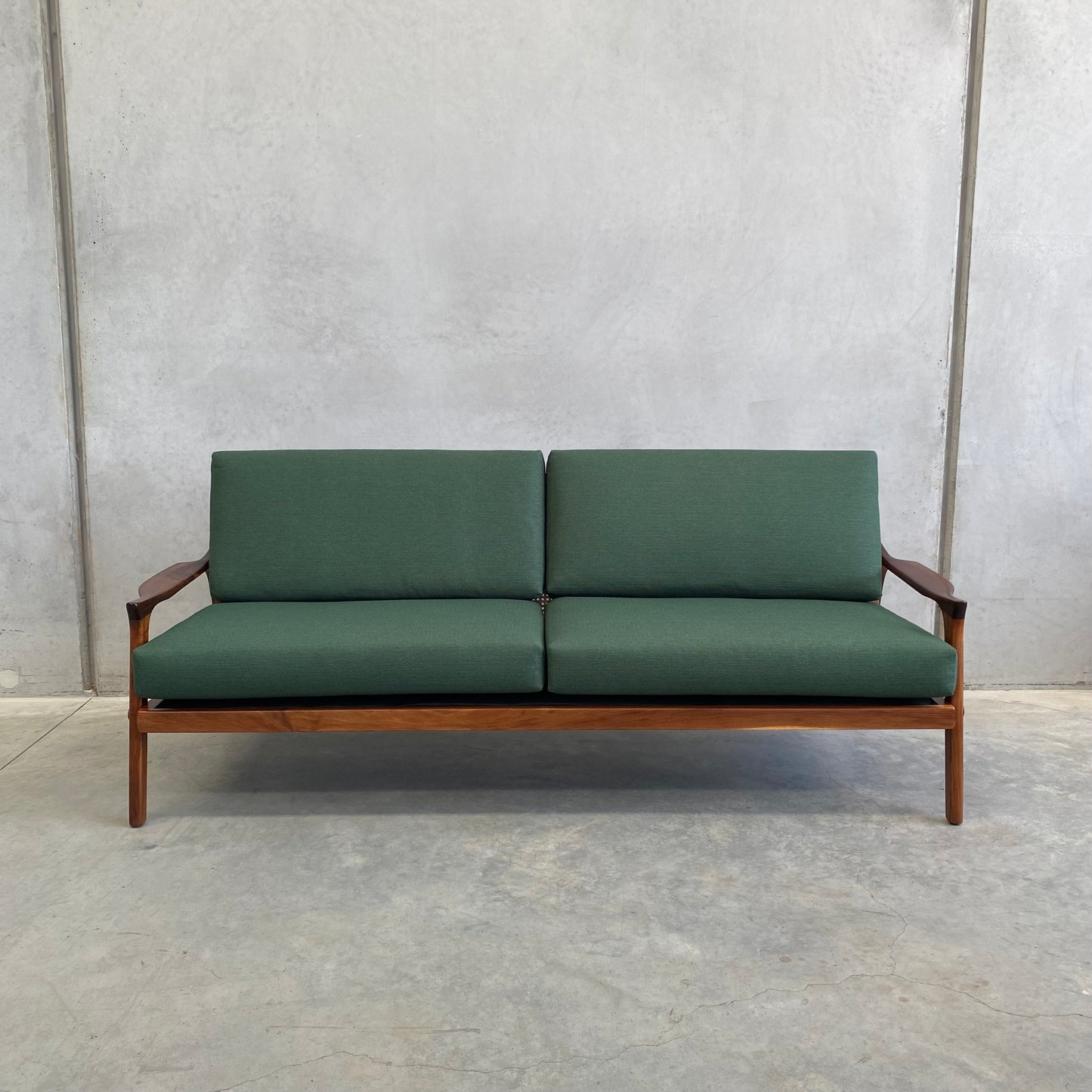 Danish Deluxe Inga Mid Century Sofa/Daybed