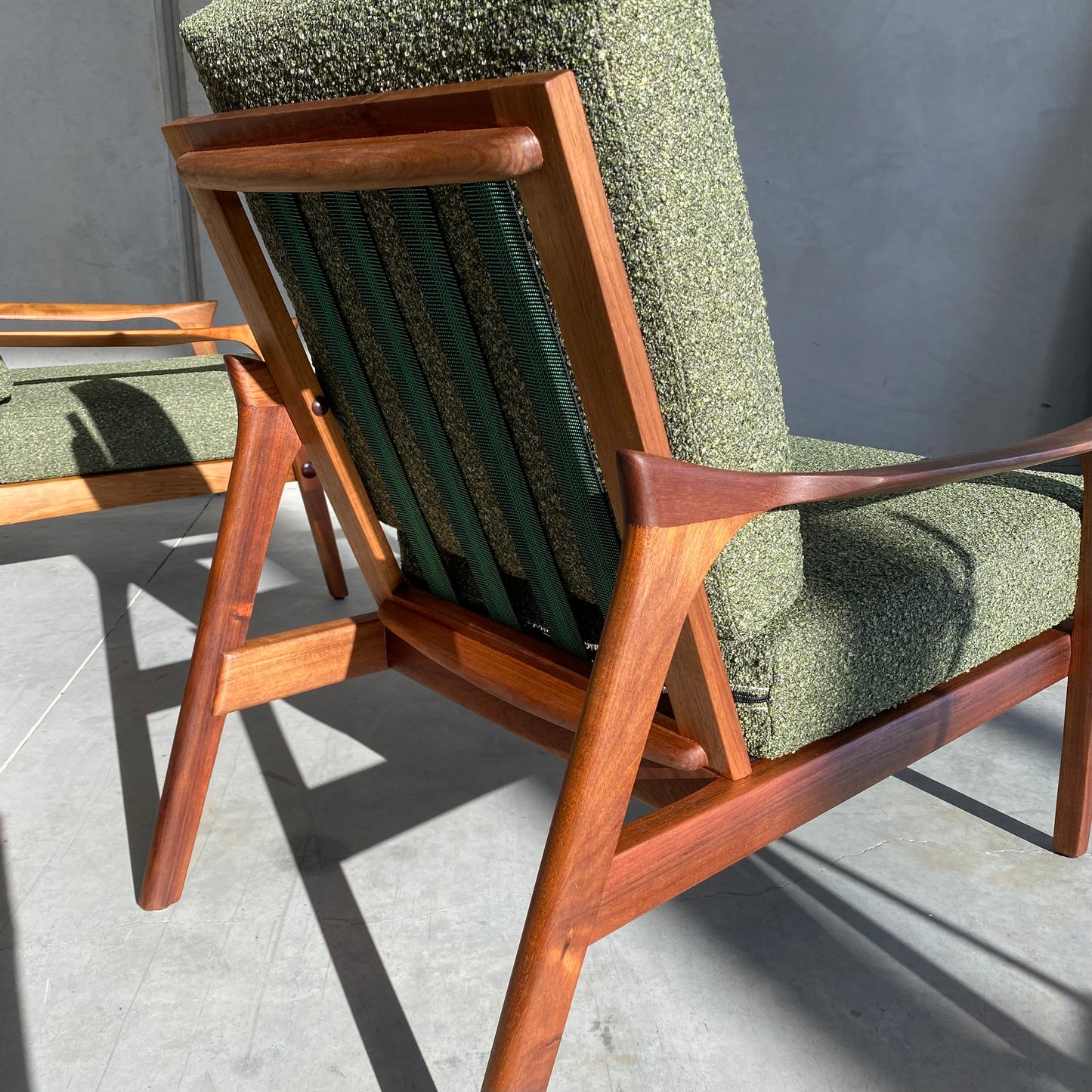 Danish Deluxe Inga Midcentury Armchairs