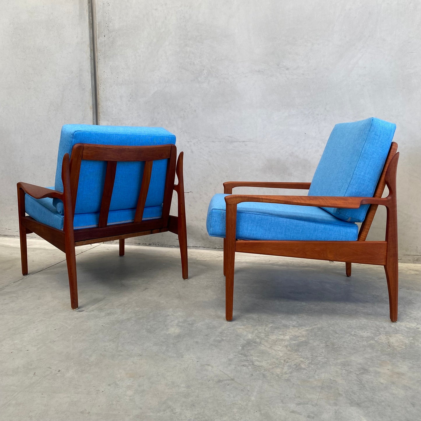 Fler Narvik Midcentury Lowback Armchairs