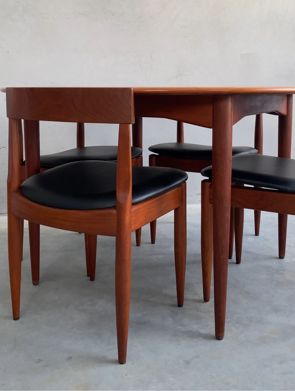 Teak Midcentury Modern 1960’s Dining Setting