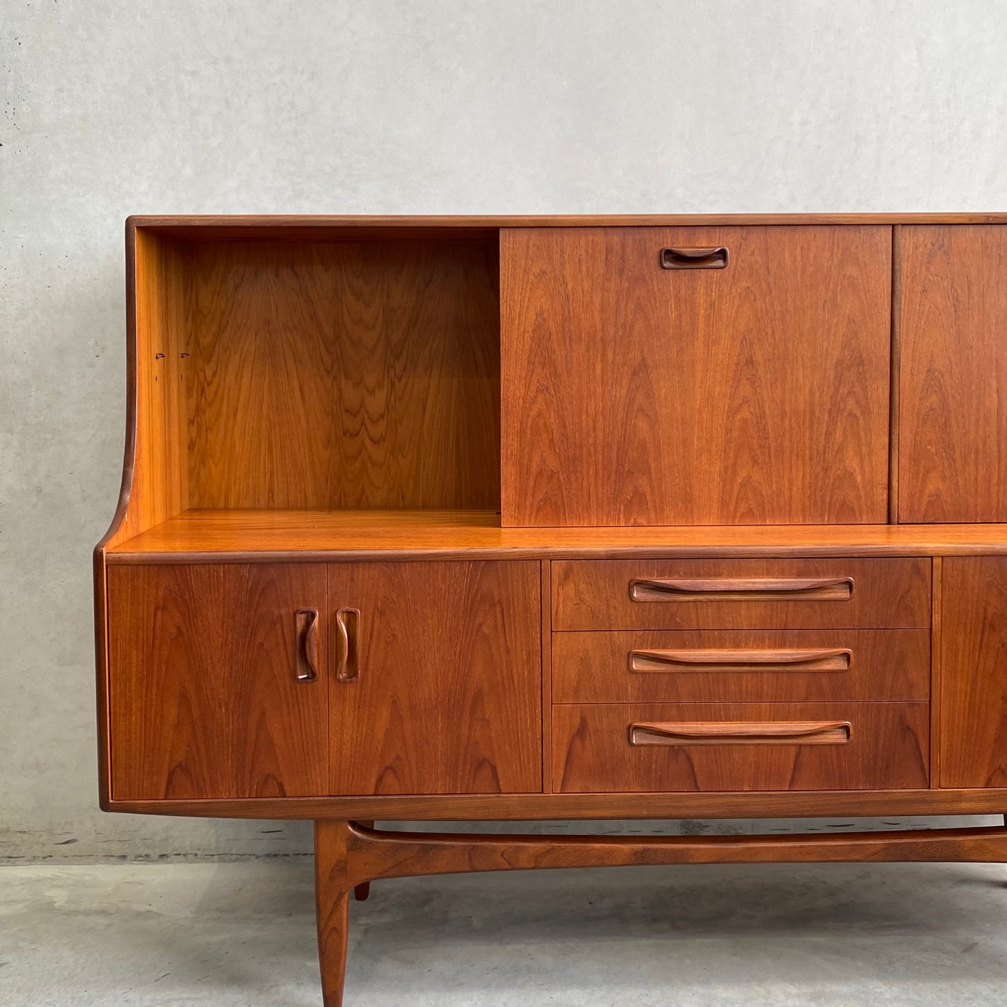 G Plan Fresco Teak Sideboard/Highboard