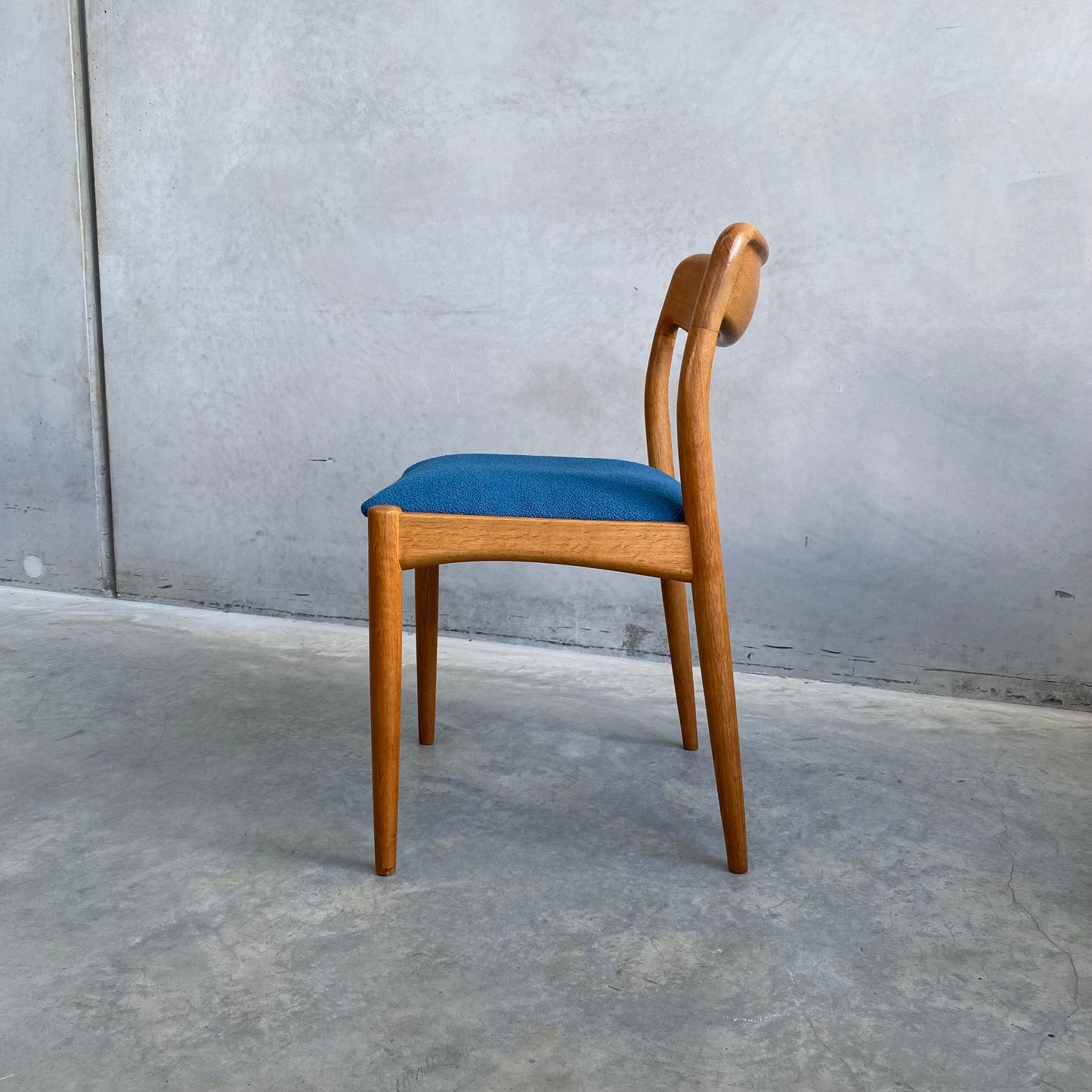 Johannes Andersen Mid-Century Oak Dining Chairs