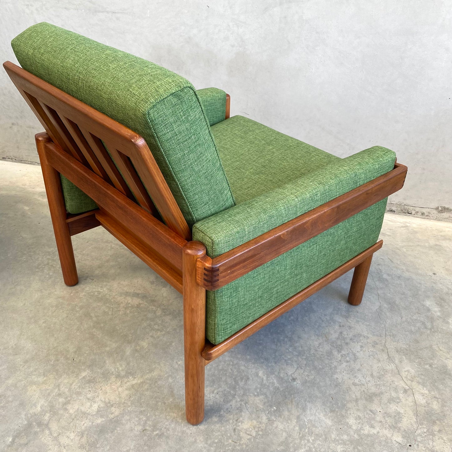Danish Deluxe Rifka Midcentury Armchairs