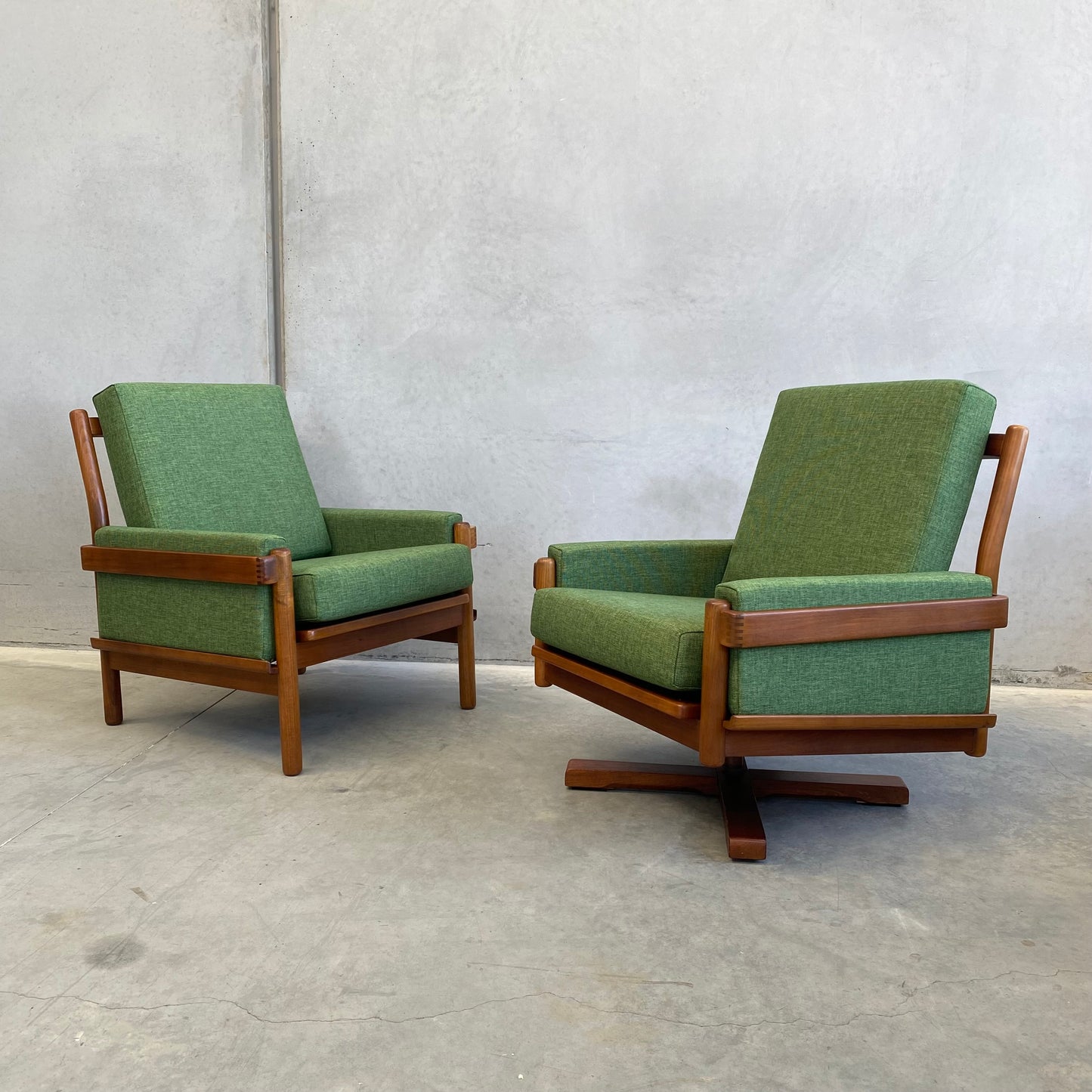 Danish Deluxe Mid Century 1970’s Armchairs