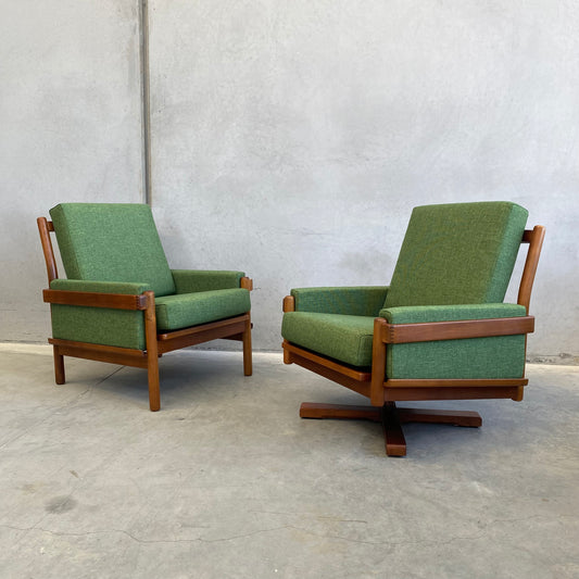 Danish Deluxe Mid Century 1970’s Armchairs