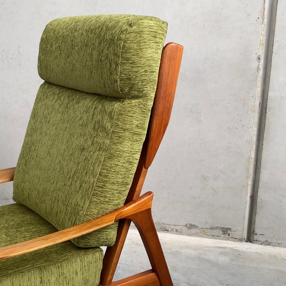 Danish Deluxe Inga Highback Armchairs