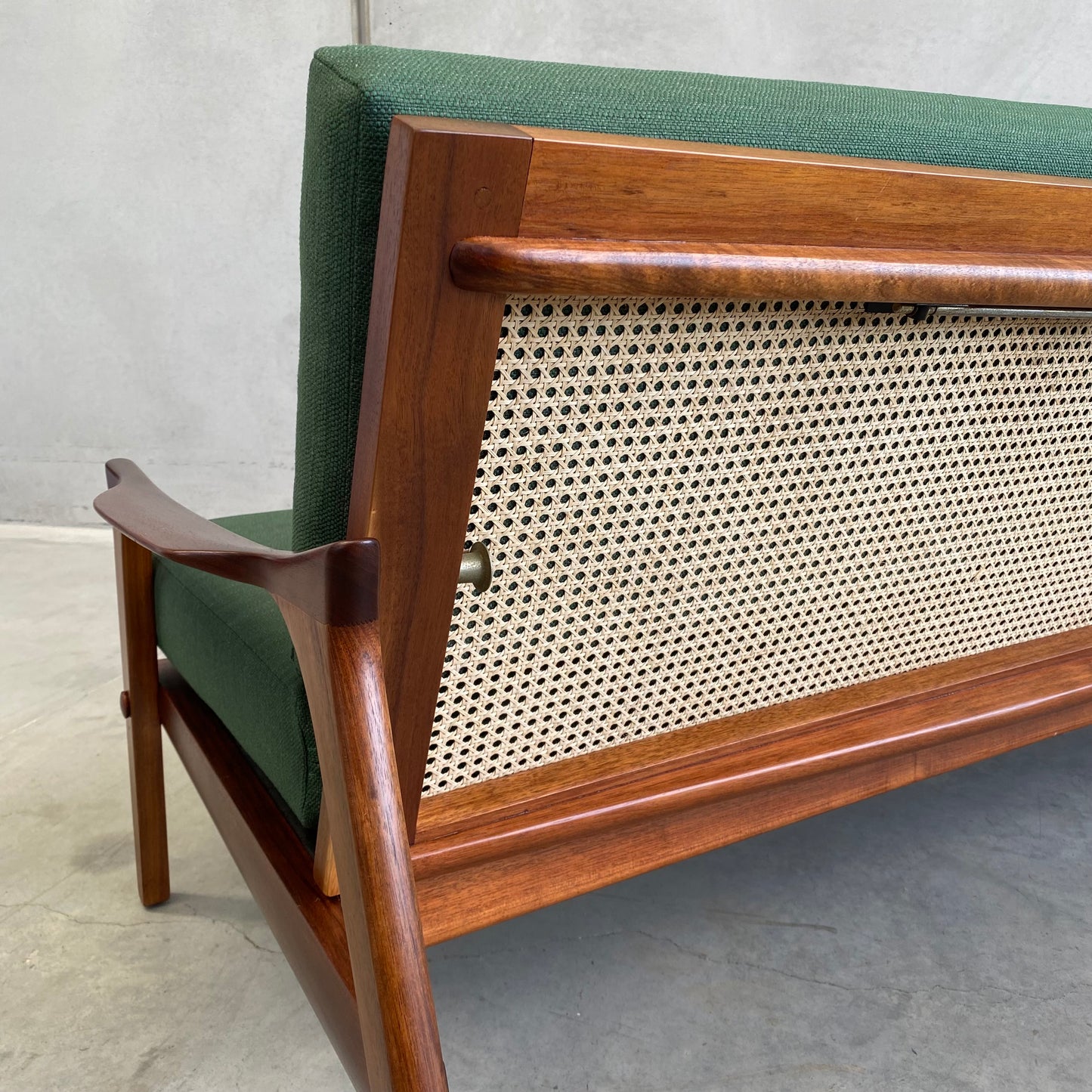 Danish Deluxe Inga Mid Century Sofa/Daybed