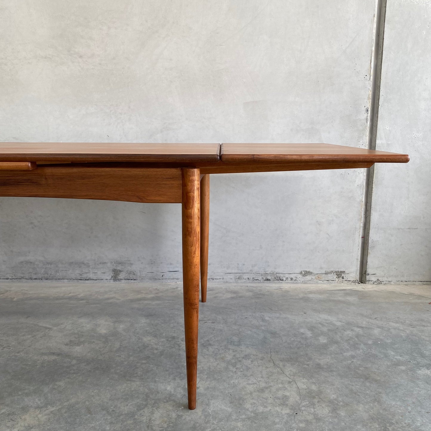 Alpa Midcentury Teak 1960’s Extendable Dining Table