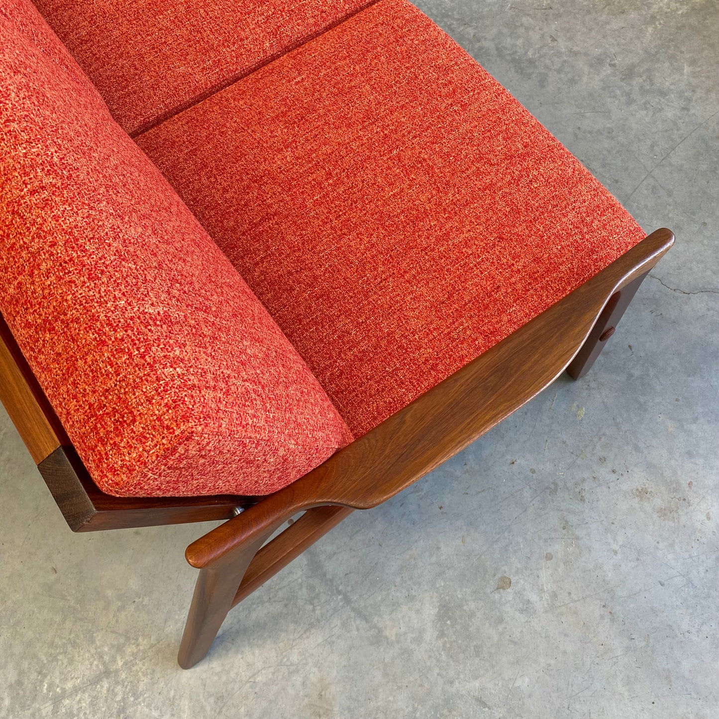 Danish Deluxe ‘Inga’ Mid-Century Sofa/Daybed