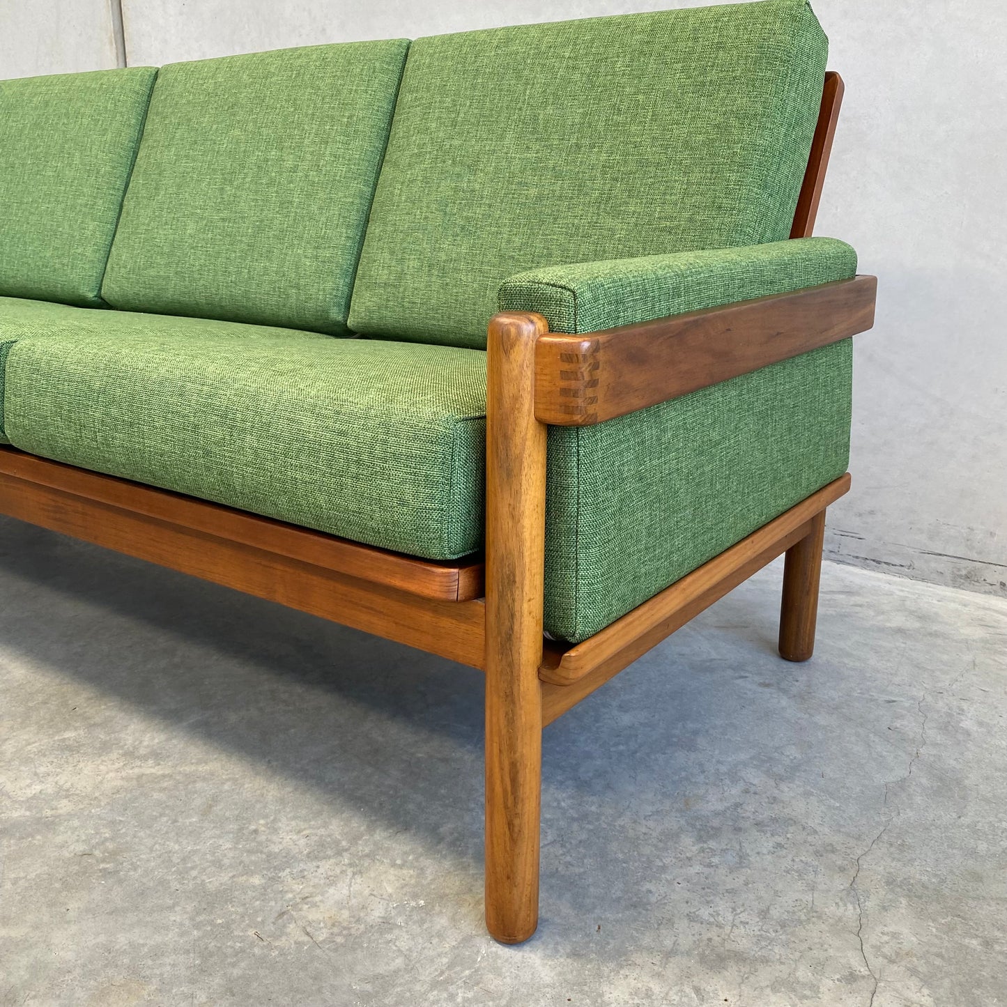 Danish Deluxe Rifka Midcentury Sofa