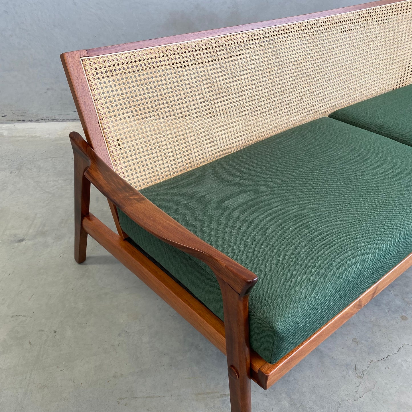 Danish Deluxe Inga Mid Century Sofa/Daybed