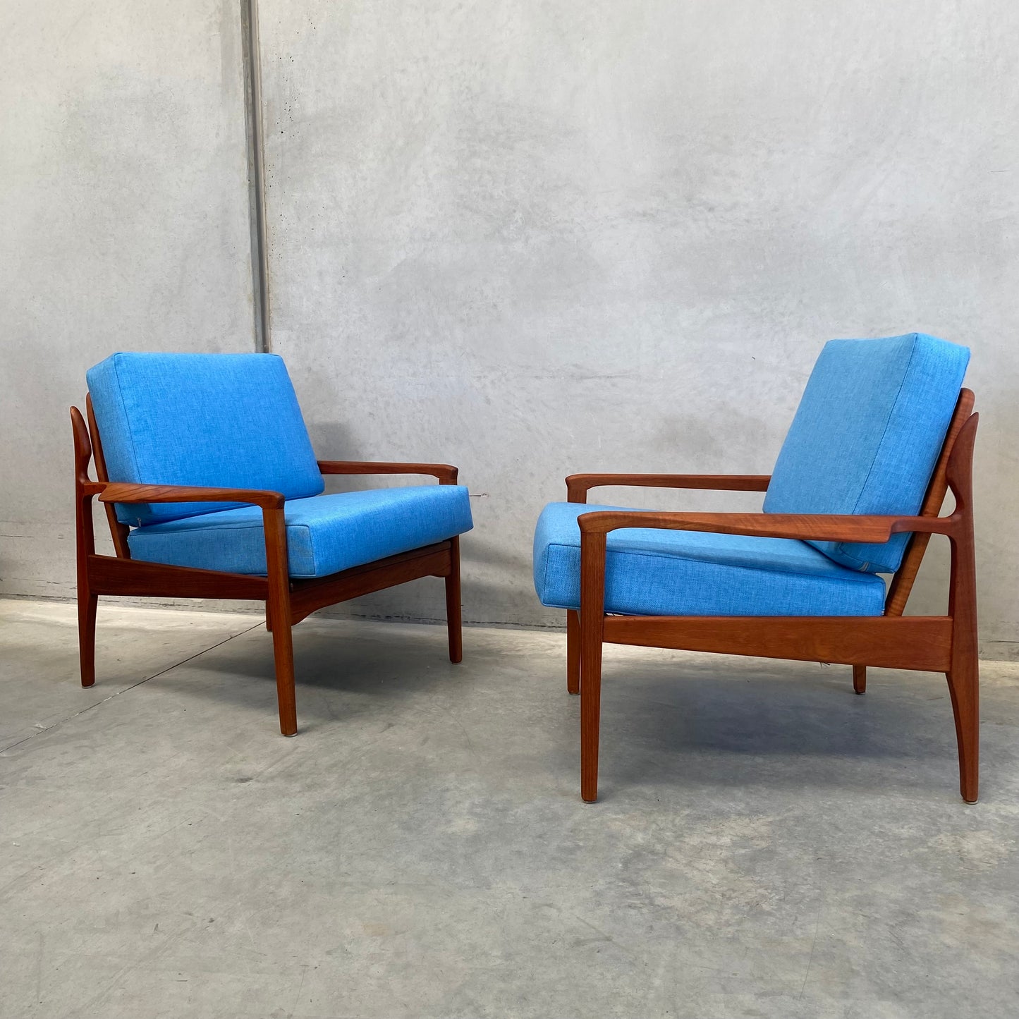 Fler Narvik Midcentury Lowback Armchairs
