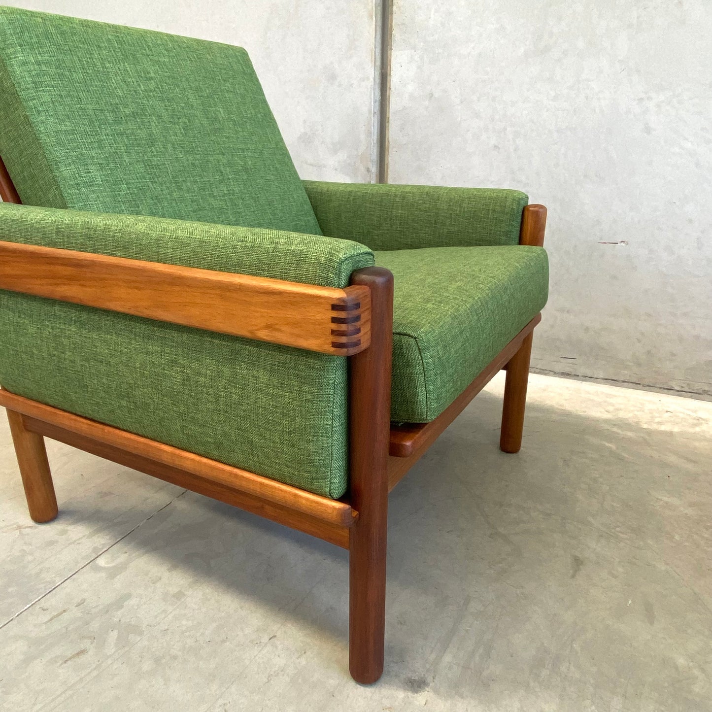 Danish Deluxe Rifka Midcentury Armchairs