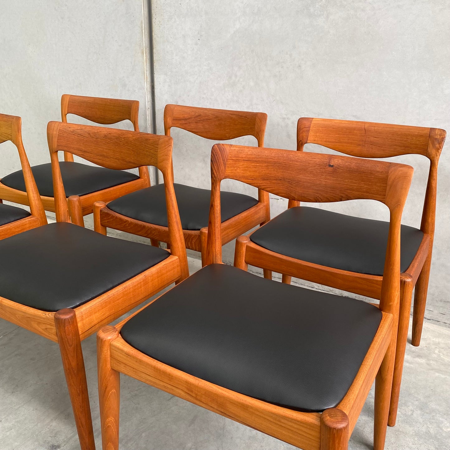 Danish Deluxe Mid Century Dining Chairs