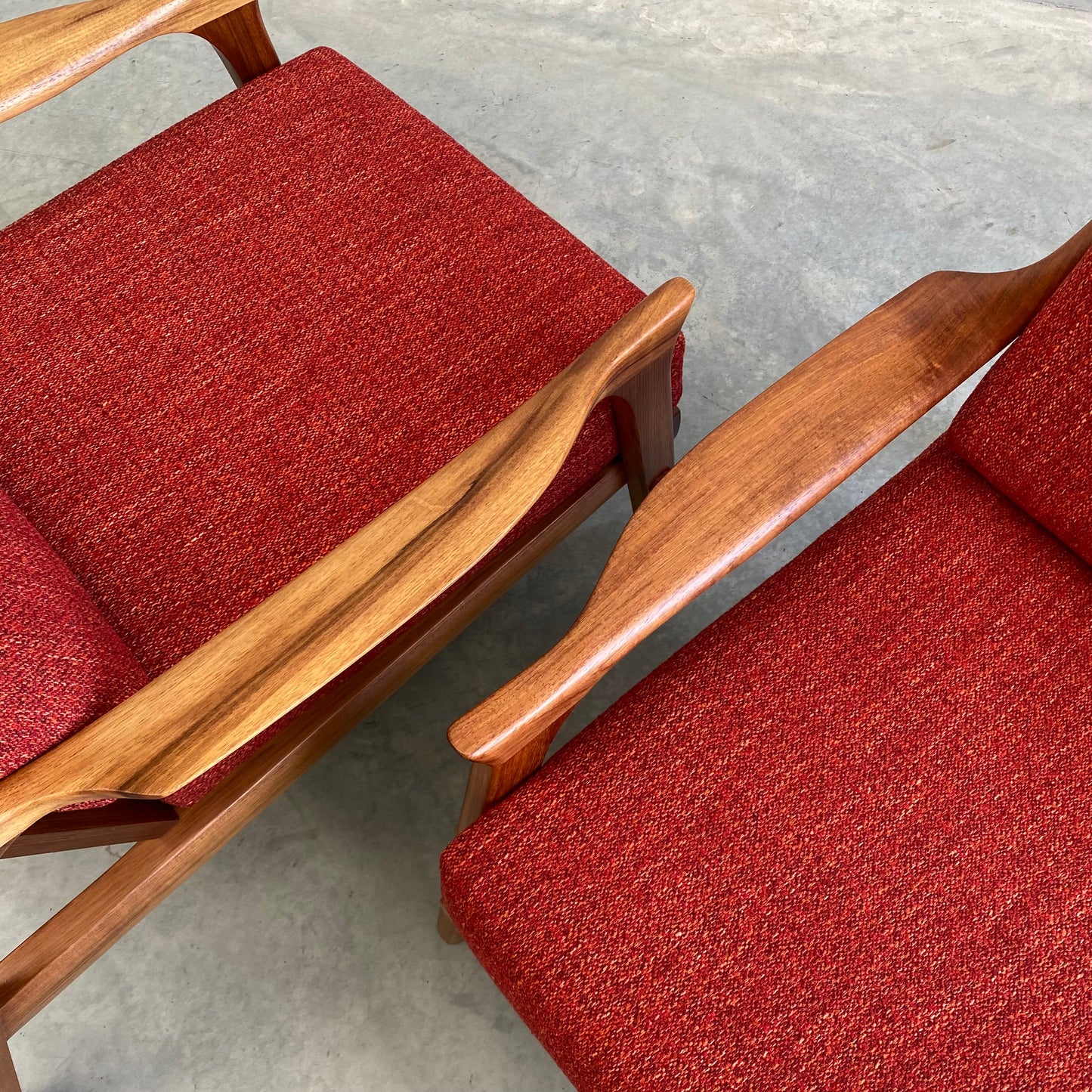 Danish Deluxe Inga Highback 1960’s Armchairs