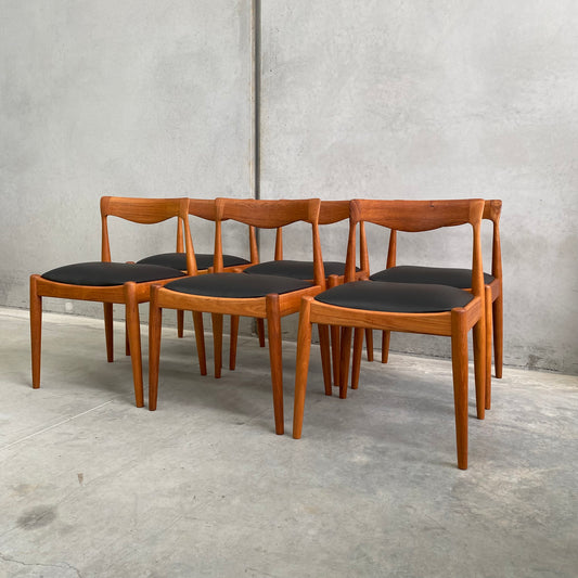 Danish Deluxe Mid Century Dining Chairs