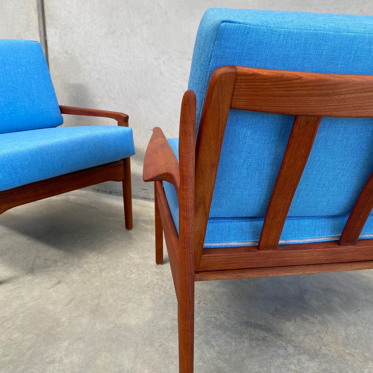 Fler Narvik Midcentury Lowback Armchairs