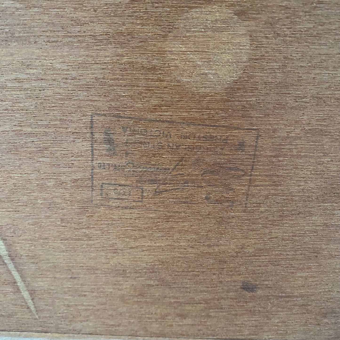 Burgess Midcentury Lip Edge Coffee Table