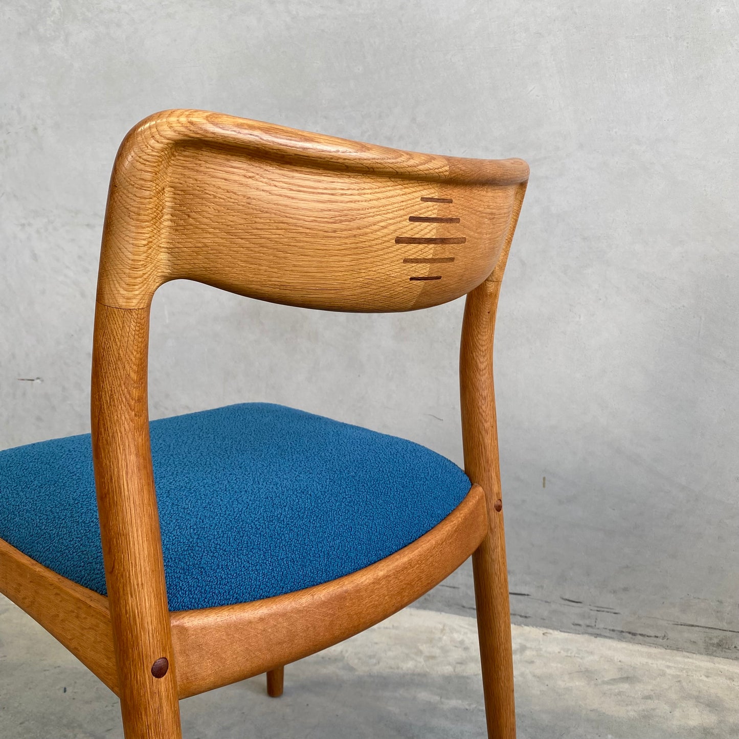 Johannes Andersen Mid-Century Oak Dining Chairs
