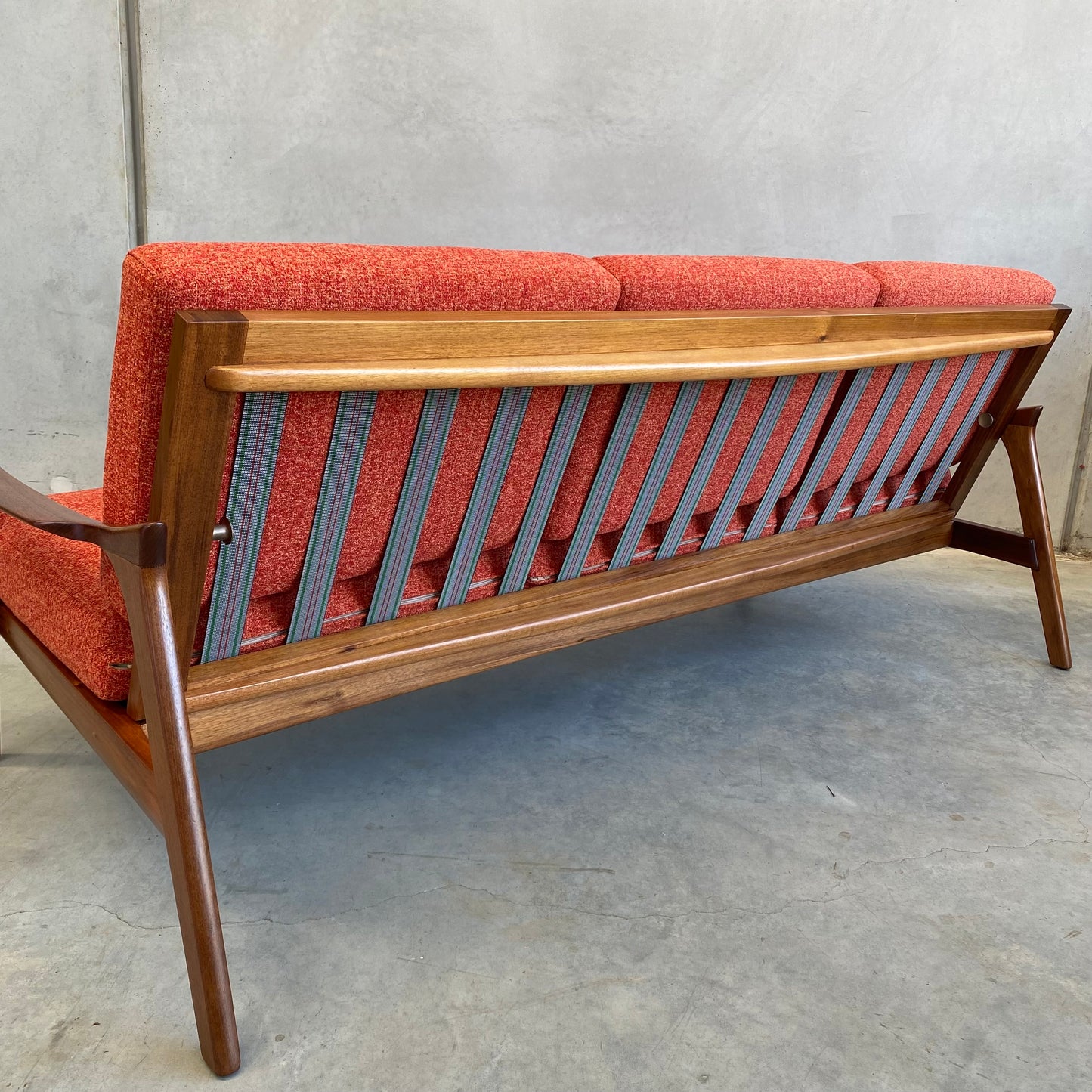 Danish Deluxe ‘Inga’ Mid-Century Sofa/Daybed