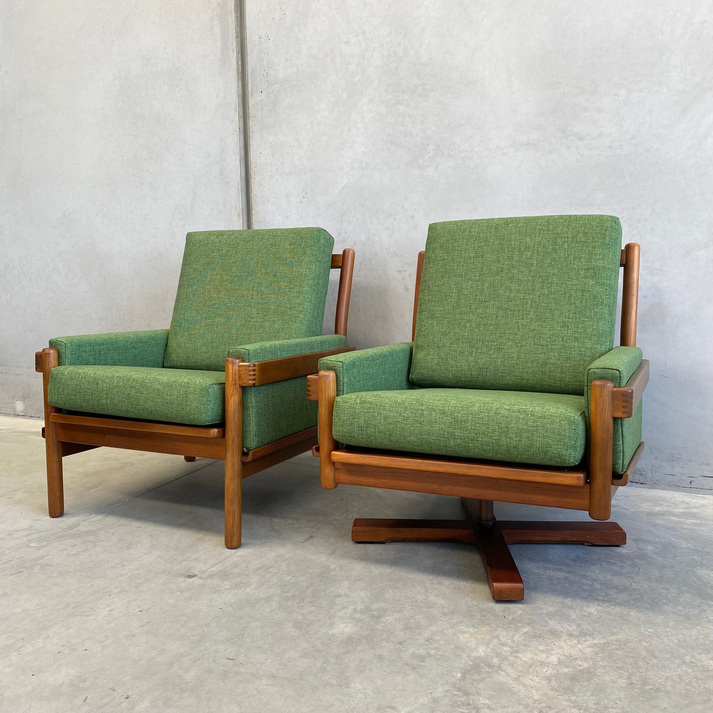 Danish Deluxe Mid Century 1970’s Armchairs