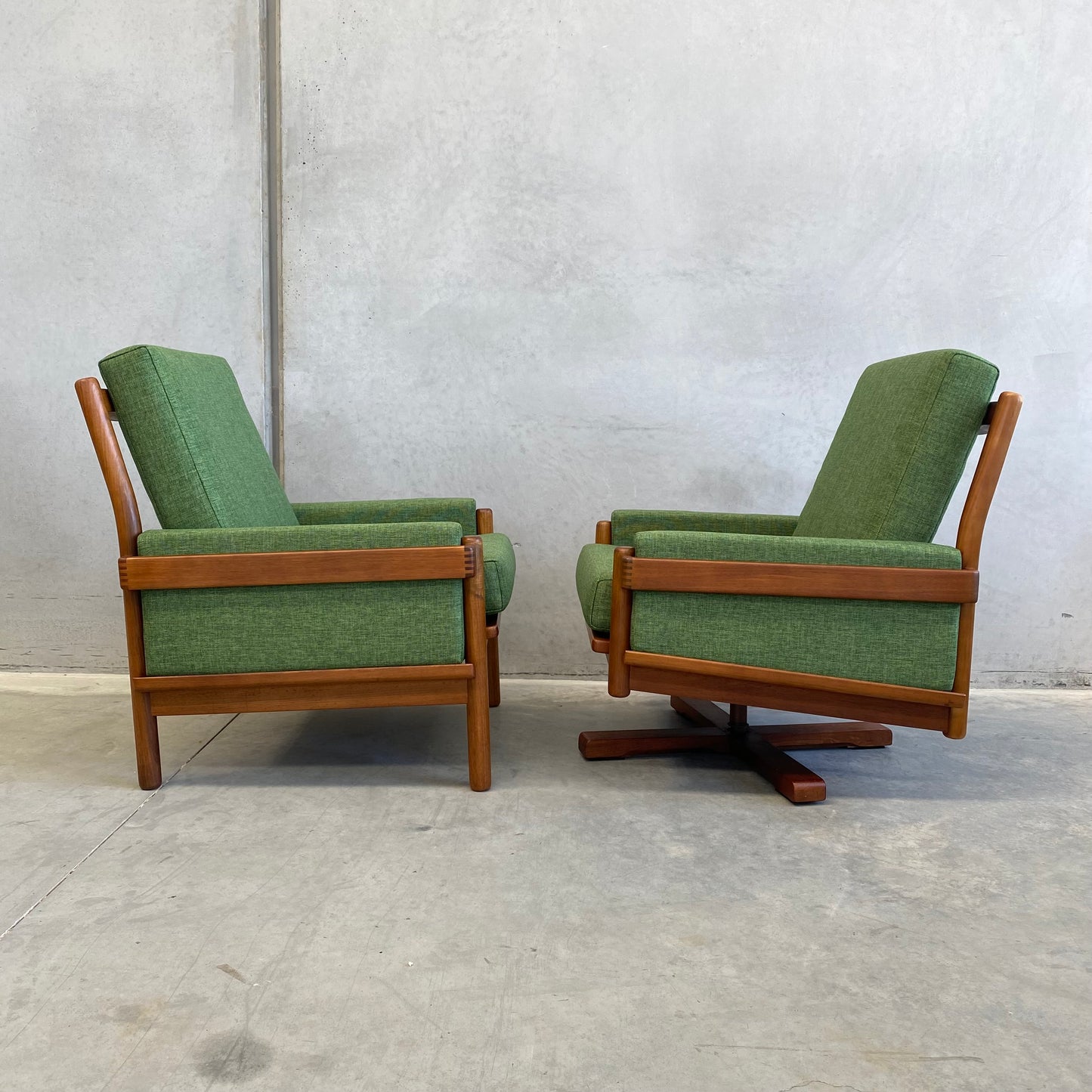Danish Deluxe Mid Century 1970’s Armchairs