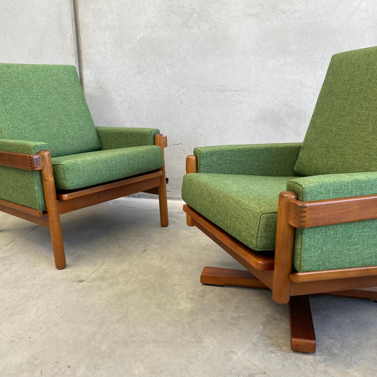 Danish Deluxe Mid Century 1970’s Armchairs